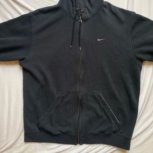 Nike black zip up